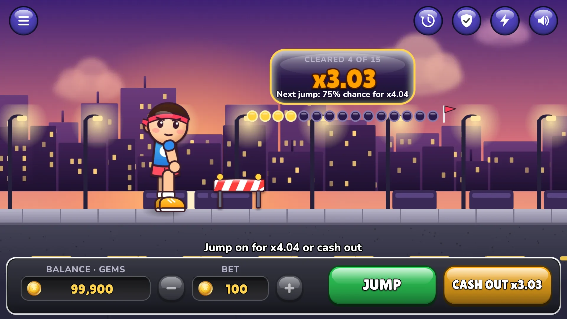 Every hurdle cleared raises the multiplier